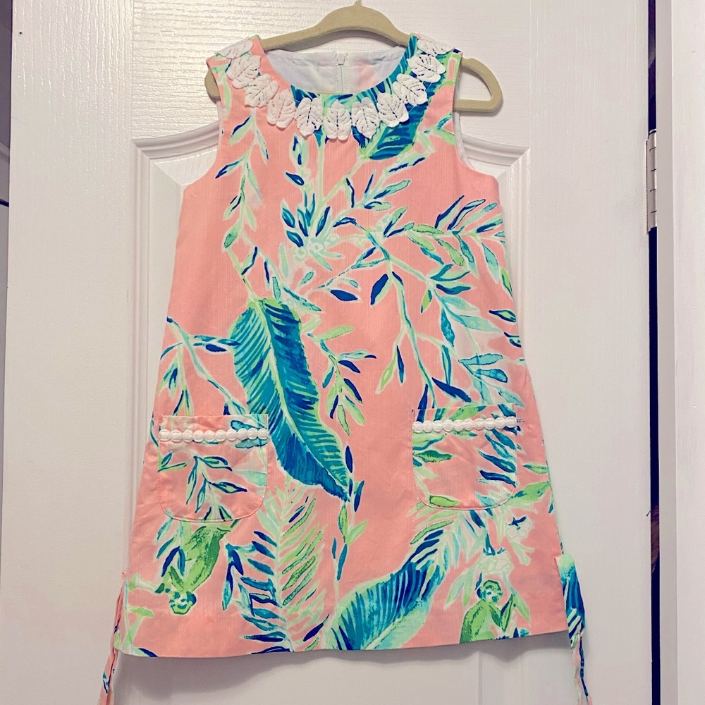 Lilly Pulitzer girls shift dress size 5.